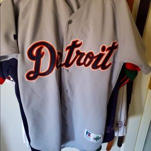 Men’s Authentic MLB Detroit Tigers Jersey